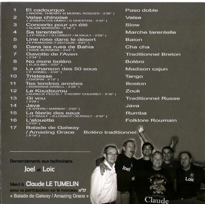 page de garde du CD n 3